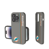 Miami Dolphins Sidebar Soft Touch Phone Case