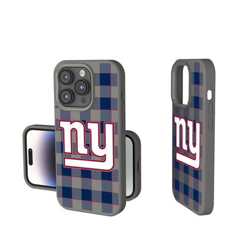 New York Giants Plaid Soft Touch Phone Case