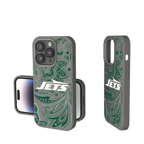 New York Jets Paisley Soft Touch Phone Case