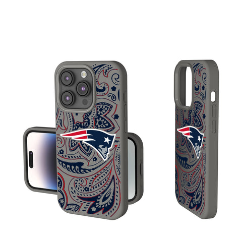 New England Patriots Paisley Soft Touch Phone Case