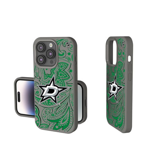 Dallas Stars Paisley Soft Touch Phone Case