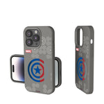 Marvel Avengers Captain America Sigil Soft Touch Phone Case for Apple iPhone