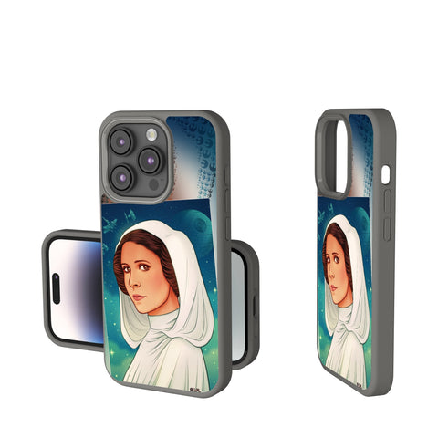 Star Wars Princess Leia Organa Portrait Soft Touch Phone Case
