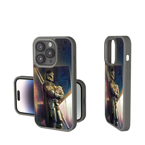 Star Wars: The Mandalorian Din Djarin Portrait Soft Touch Phone Case