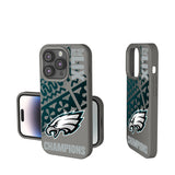 Philadelphia Eagles 2025 Super Bowl Soft Touch Phone Case for Apple iPhone