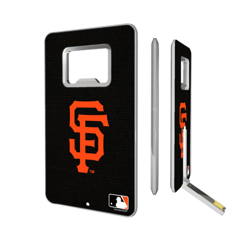 San Fransisco Giants Giants Solid Credit Card USB Drive with Bottle Opener 16GB-0