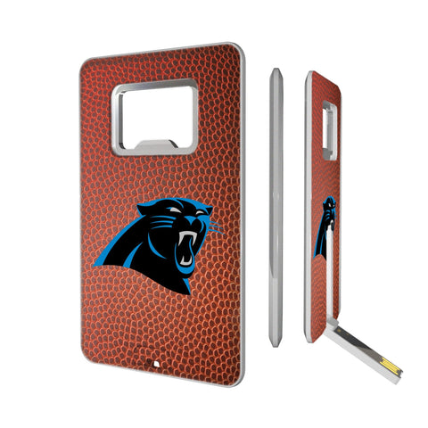 Carolina Panthers Football Credit Card USB Drive with Bottle Opener 32GB