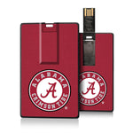 Alabama Crimson Tide Solid Credit Card USB Drive 32GB