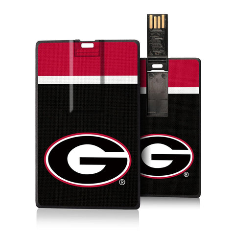 Georgia Bulldogs Stripe Credit Card USB Drive 32GB