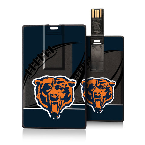 Chicago Bears 1946 Historic Collection Passtime Credit Card USB Drive 32GB