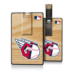 Cleveland Guardians Wood Bat Credit Card USB Drive 32GB-0