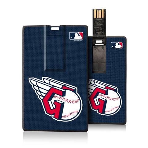 Cleveland Guardians Solid Credit Card USB Drive 32GB-0