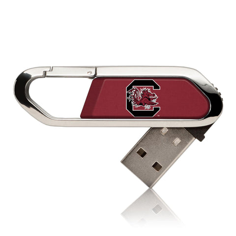 South Carolina Fighting Gamecocks Solid USB 32GB Clip Style Flash Drive-0