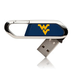 West Virginia Mountaineers Solid USB 32GB Clip Style Flash Drive-0