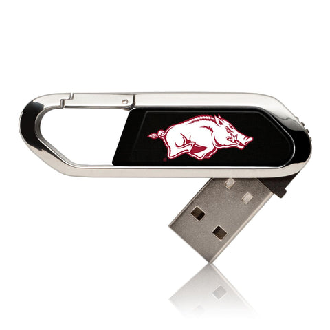 Arkansas Razorbacks Solid USB 32GB Clip Style Flash Drive-0