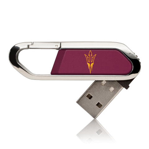 Arizona State University Sun Devils Solid USB 32GB Clip Style Flash Drive-0