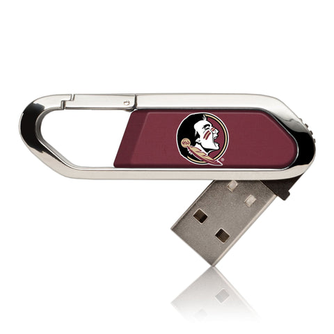 Florida State University Seminoles Solid USB 32GB Clip Style Flash Drive