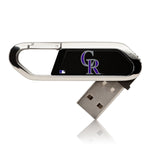 Colorado Rockies Rockies Solid USB 16GB Clip Style Flash Drive-0