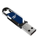 LA Dodgers Solid USB 64GB Clip Style Flash Drive