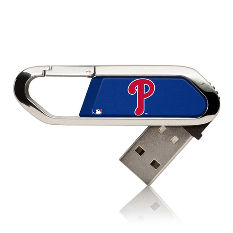 Philadelphia Phillies Solid USB 16GB Clip Style Flash Drive-0