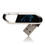 Carolina Panthers Solid USB 16GB Clip Style Flash Drive-0