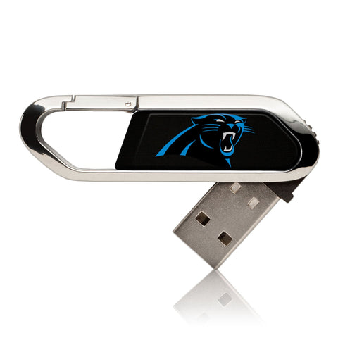 Carolina Panthers Solid USB 16GB Clip Style Flash Drive-0
