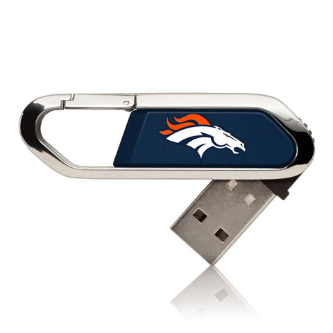 Denver Broncos Solid USB 32GB Clip Style Flash Drive-0