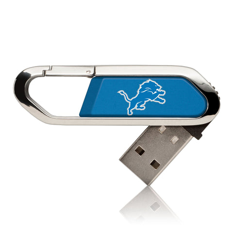 Detroit Lions Solid USB 16GB Clip Style Flash Drive-0