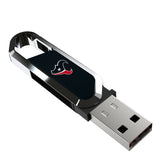 Houston Texans Solid USB 64GB Clip Style Flash Drive