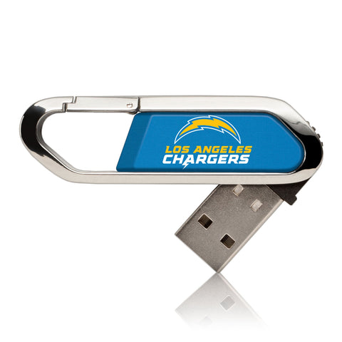 Los Angeles Chargers Solid USB 16GB Clip Style Flash Drive-0