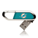 Miami Dolphins Solid USB 16GB Clip Style Flash Drive-0