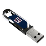 New York Giants Solid USB 64GB Clip Style Flash Drive