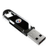 Pittsburgh Steelers Solid USB 64GB Clip Style Flash Drive