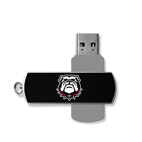 Georgia Bulldogs Solid USB 32GB Flash Drive-0