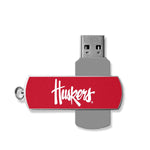 Nebraska Huskers Solid USB 32GB Flash Drive-0
