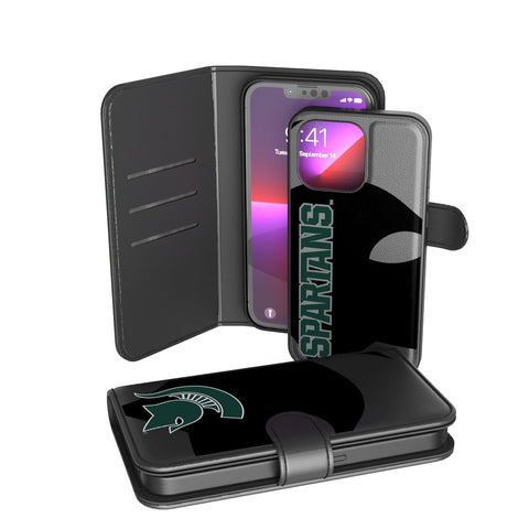 Michigan State Spartans Tilt Wallet Case