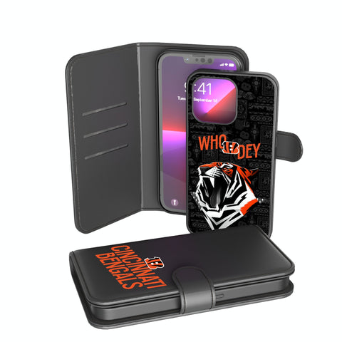 Cincinnati Bengals 2024 Illustrated Limited Edition Wallet Phone Case