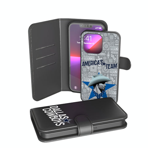 Dallas Cowboys 2024 Illustrated Limited Edition Wallet Phone Case