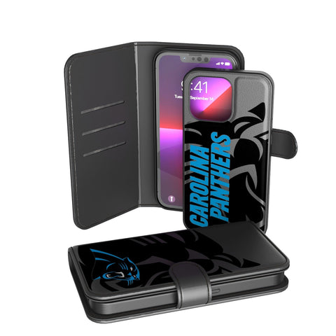 Carolina Panthers Tilt Wallet Case-0