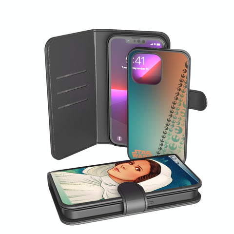 Star Wars Princess Leia Organa Portrait Wallet Phone Case