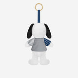 Los Angeles Dodgers Americana Plush Snoopy Peanuts Bag Charm Keychain