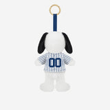 New York Yankees Plush Snoopy Peanuts Bag Charm Keychain