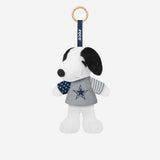 Dallas Cowboys Americana Plush Snoopy Peanuts Bag Charm Keychain
