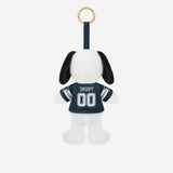 Dallas Cowboys Plush Snoopy Peanuts Bag Charm Keychain