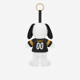 Pittsburgh Steelers Plush Snoopy Peanuts Bag Charm Keychain