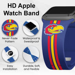 Kansas Jayhawks HD Apple Watch Band