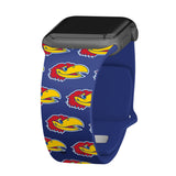 Kansas Jayhawks HD Apple Watch Band