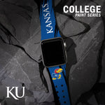 Kansas Jayhawks HD Apple Watch Band