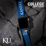 Kansas Jayhawks HD Apple Watch Band