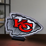 Kansas City Chiefs LED Infinity Logo Light